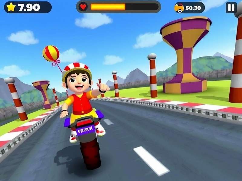 Chhota Bheem Speed Racing in Action Chhota Bheem Speed Racing Gameplay